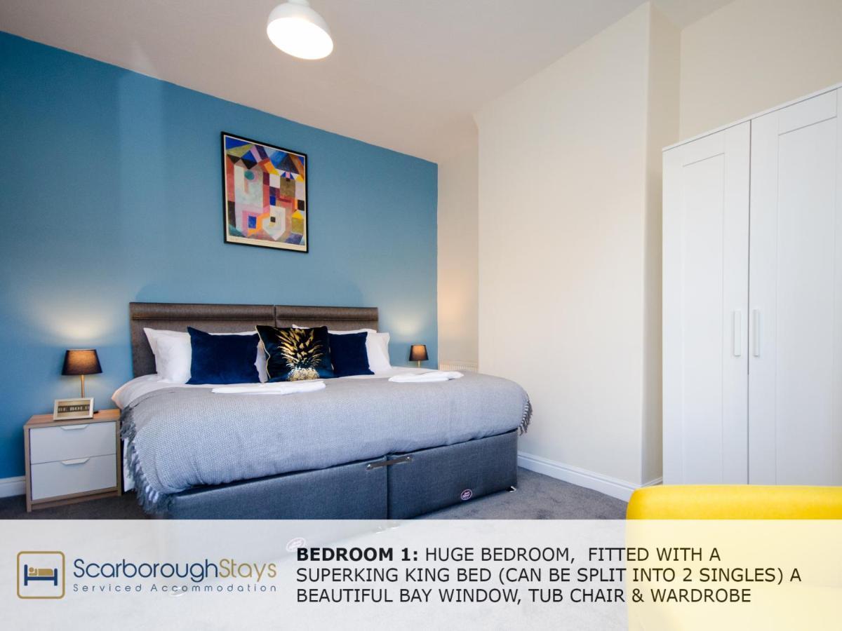 Scarborough Stays - Victorian Townhouse - 5 Bedrooms - Sleeps 9 Esterno foto