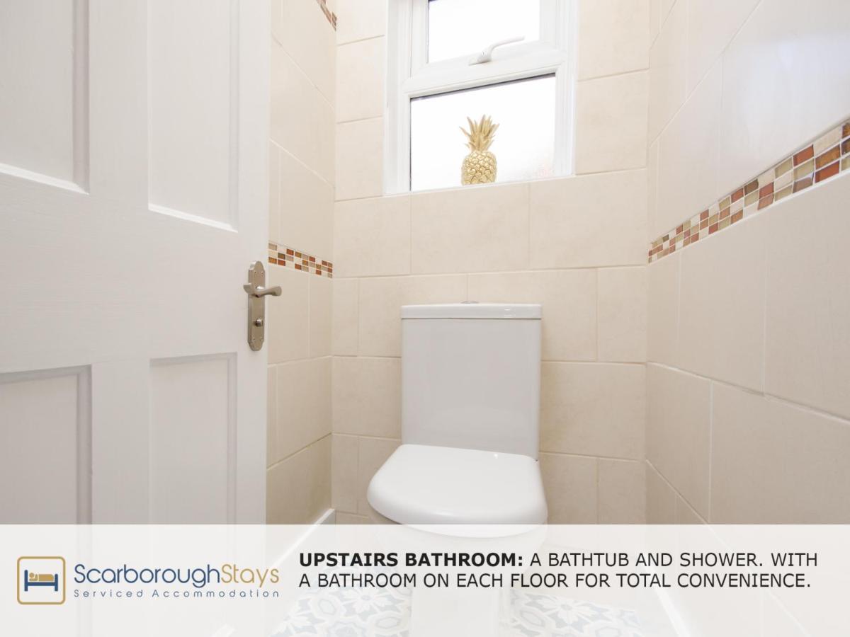 Scarborough Stays - Victorian Townhouse - 5 Bedrooms - Sleeps 9 Esterno foto