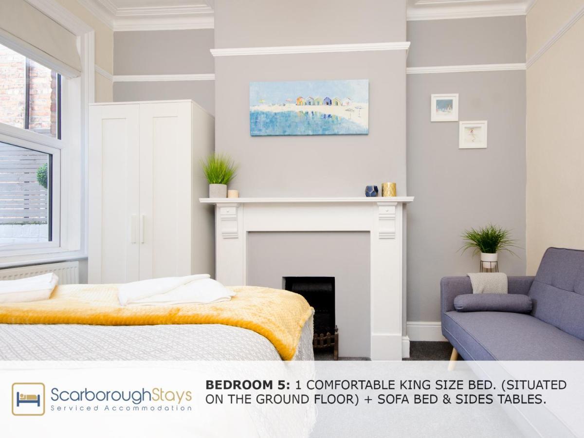 Scarborough Stays - Victorian Townhouse - 5 Bedrooms - Sleeps 9 Esterno foto