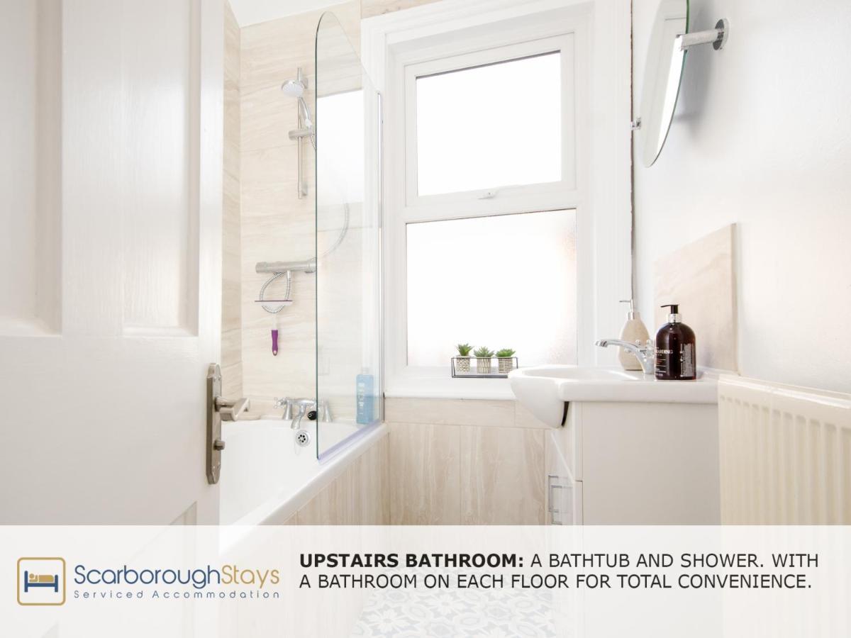 Scarborough Stays - Victorian Townhouse - 5 Bedrooms - Sleeps 9 Esterno foto