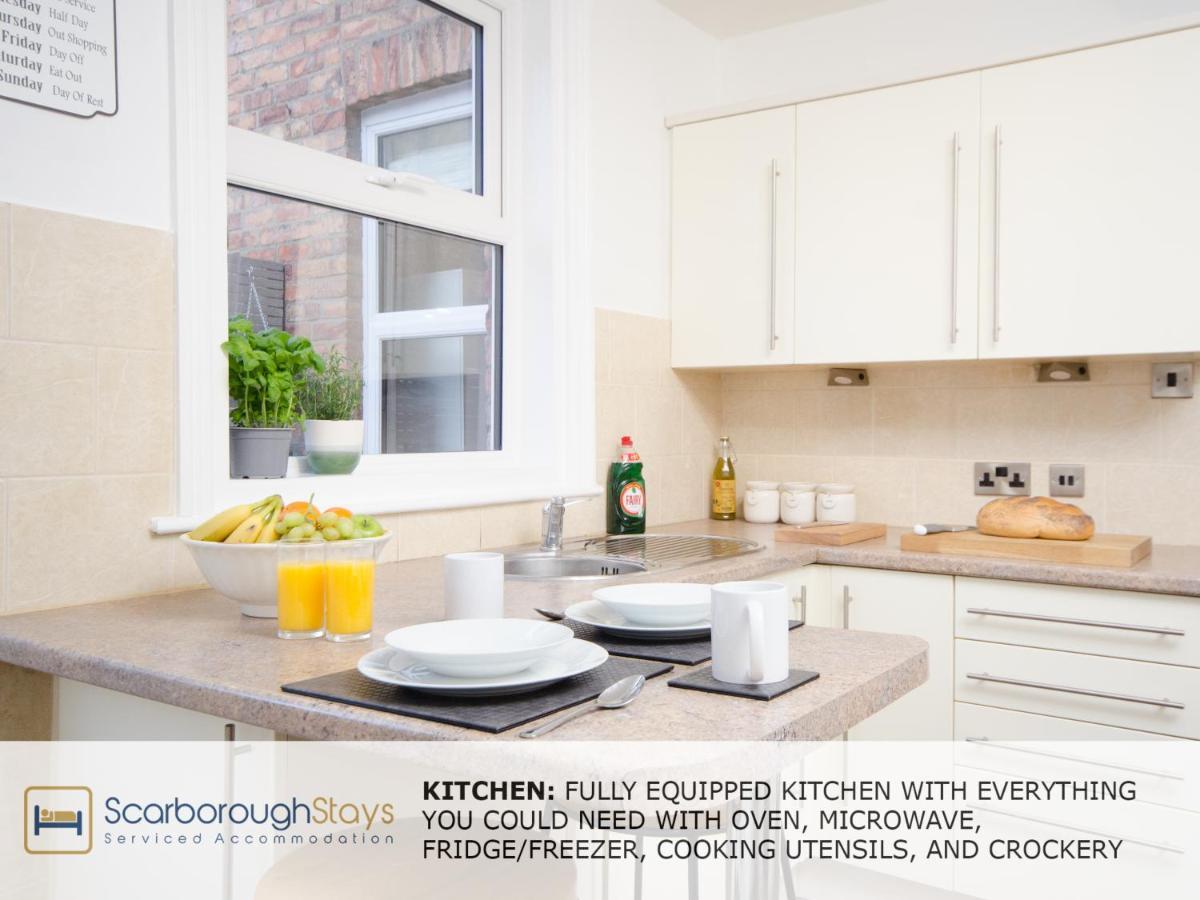 Scarborough Stays - Victorian Townhouse - 5 Bedrooms - Sleeps 9 Esterno foto