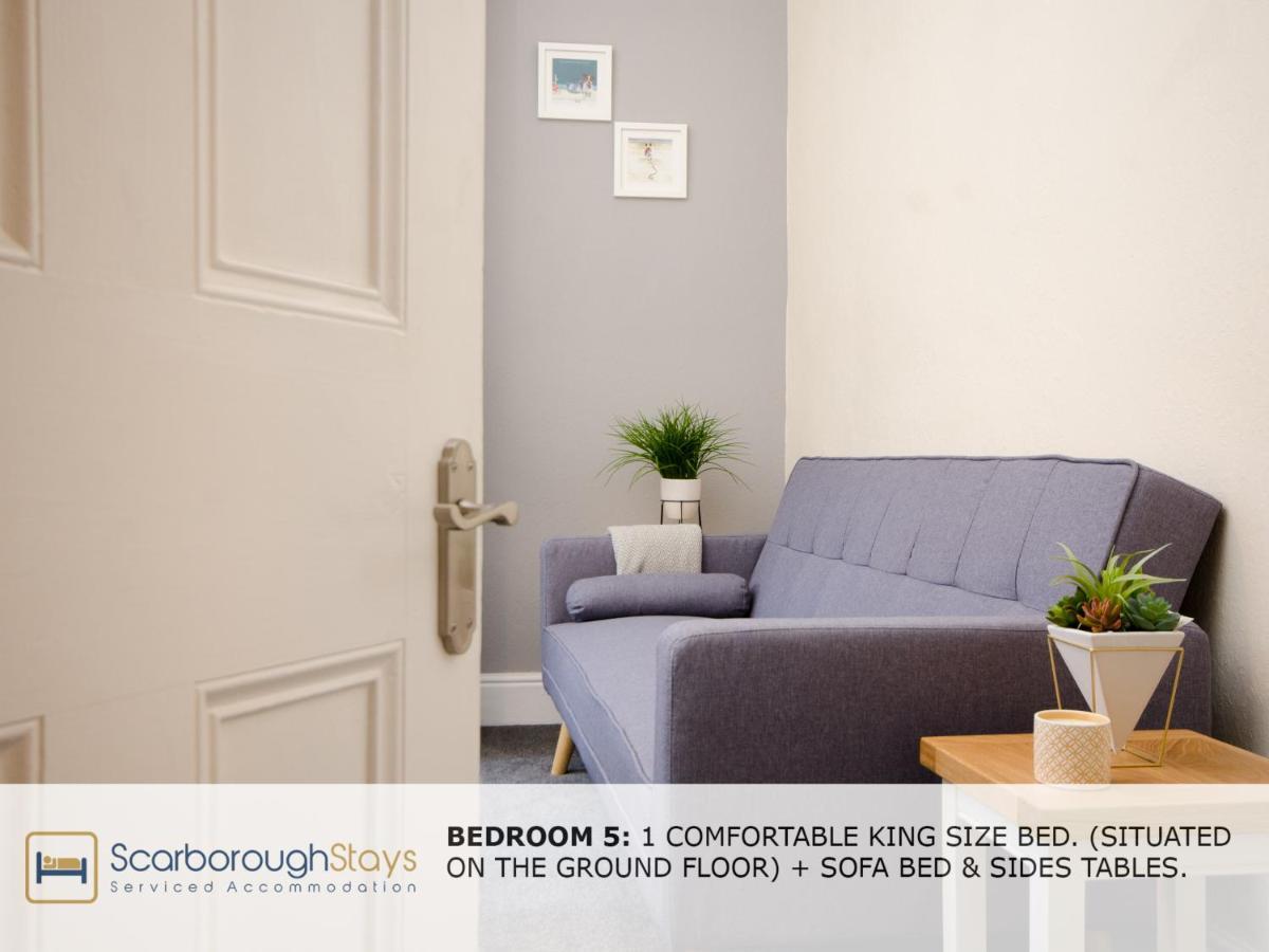 Scarborough Stays - Victorian Townhouse - 5 Bedrooms - Sleeps 9 Esterno foto